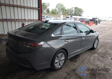 2019 Hyundai Sonata Hybrid Se from USA, damaged, VIN KMHE24L33KA093506